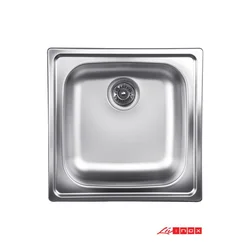Livinox Ugradna sudopera LivEX177, 50x50cm, Sifon o90, Hrom
