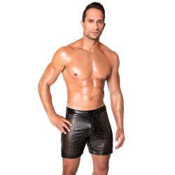 Noir Handmade H077 Mayhem Biker Shorts L