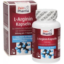 ZEINPHARMA aminokisline L-arginin kapsule, 90 kapsul