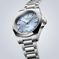 Longines Ženski sat L34304926, Plavo kućište, Srebrne boje