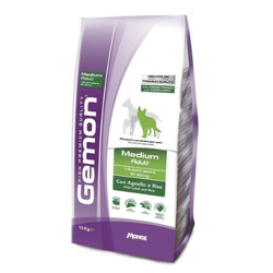 Gemon medium Adult 15kg – granule 25/13 – hrana za srednje odrasle pse jagnjetina