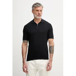 Armani Exchange polo majica moška bombažna