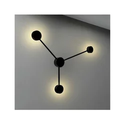 LED zidna svetiljka JOY 3xGX53/6W/230V crna