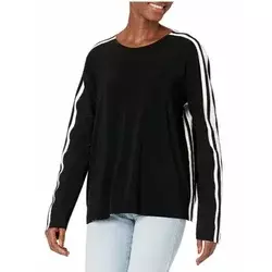 Norma Kamali Ženska majica dugih rukava KK4216PL484149-BLACK, Crna
