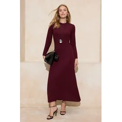 Trendyol Modest Ženska haljina Tctss26Eb00021, Bordo