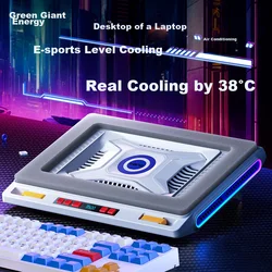 Llano Postolje za laptop sa hlađenjem V10, 37.6x29.2x6.5 cm