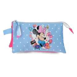 Disney minnie flowers prazna pernica sa 3 pregrade - pink ( 43.143.11 )