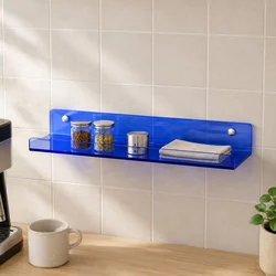 Hanah Home akrilna zidna polica Vivid 50-B, plava