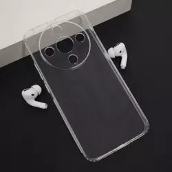 Maska Skin Silikon with pluggy za Honor Magic 8 Lite/ X9d transparent