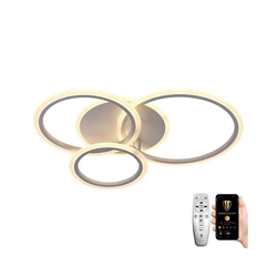 Brilagi-LED prigušiva plafonska lampa ORBITS LED/40W/230V 3000-6500K bela + daljinski upravljač