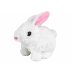 shumee Interaktivna igrača Walking Bunny Short Hair White