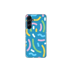 TERACELL Maska za Samsung A556B Galaxy A55 5G Happy Lines blue