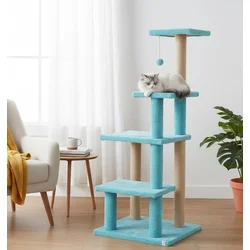 Paws & Whiskers Grebalica za mačke Alessi, Plava