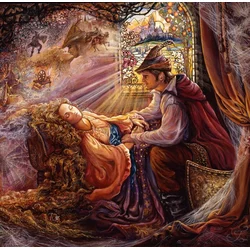 Grafika - Puzzle Josephine Wall - Sleeping Beauty 1000 - 1 000 kosov