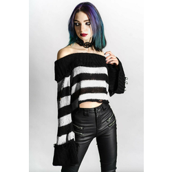 Pulover moška - Ghost Lemonade Knit - KILLSTAR - KSRA004139
