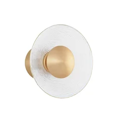 ESIL ZIDNA LAMPA LED 8W/3000K/536lm/IP20/ZLATNA