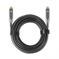 slomart Optični video kabel USB-C na USB-C, 4K, hibridni, 5m