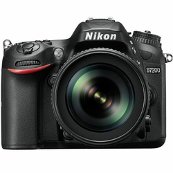 NIKON DSLR fotoaparat D7200 + 18-105 VR + Fatbox + Lenspen