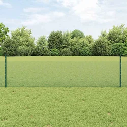 Zavarena žičana ograda s postom 25 x 0,5 m Zelena Mreža