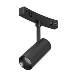 LED šinski spot MAGNETIC TRACK LED/7W/48V 3000K crna