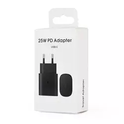 Kućni punjač PD Fast charger za Samsung CE, 25W, Crni
