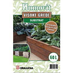 HUMOVIT zemlja za visoke grede, 60l