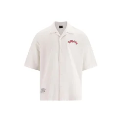 Ed Hardy Srajca svetlo oranžna/rdeča/črna/bela