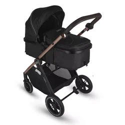 Otroški voziček 3in1 Coccolle 3v1 HAPI Soley Jet Black