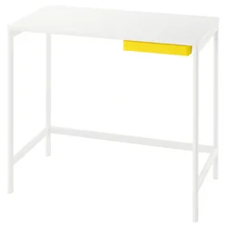 ENKROKEN Radni sto, bela, 85x56x75 cm