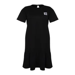 Trendyol Curve Ženska haljina Tbbss24Ah00171, Crna