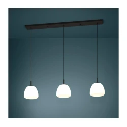 Eglo 390202 - Luster na sajli BALMES 3xE27/40W/230V