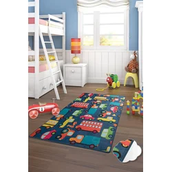 Conceptum Hypnose Tepih Cars, 100x160cm, Plavi
