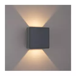 Brilagi - LED spoljno zidno svetlo DOUBLERAY LED/6W/230V antracit IP54