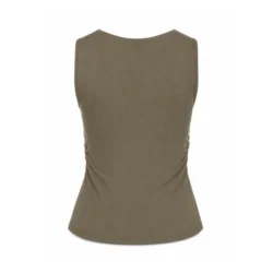 Vero Moda Ženska majica Kalea, Zelena