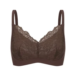 cfab Nedrček Comfort BH mit Lace rjava