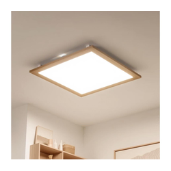 Brilagi - LED plafonsko svetlo SLIMFRAME WOOD LED/58W/230V 64x64 cm braon