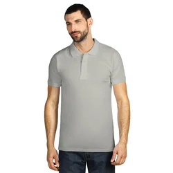 AZZURO II MUŠKA POLO MAJICA SIVA XL