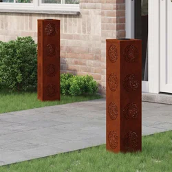Solarna LED svjetlost za stazu 2 pcs Topla bijela