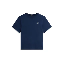 TOMMY HILFIGER Majica mornarska/rdeča/bela