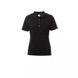 PAYPER ROME LADY - Ženska polo majica kratkih rukava Boja: Crna Veličina: S
