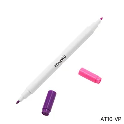KEARING Dvobojni marker za tekstil, Ljubičasto-roze