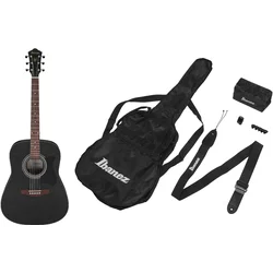 Ibanez V54NJP-WK Weathered Black Open Pore Akustična kitara