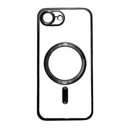 Silikonska futrola Magsafe Iphone 16e CRNA