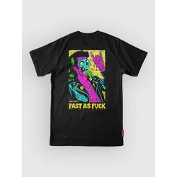 Loose Riders Fast As Fuck Tech Tee black