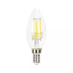 LED prigušiva sijalica VINTAGE C35 E14/4W/230V 6500K - Aigostar