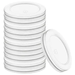 Northix Pokrov za kozarec jogurta 6,8 cm 12 kos.