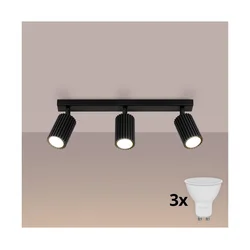 Brilagi - LED spot svetiljka CRESTO 3xGU10/10W/230V crna