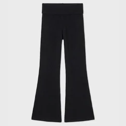 Cropp - Flare pantalone - CRNO