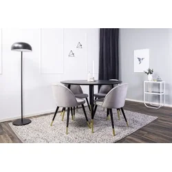 Venture Design Jedilna miza Dipp 115x75 cm črna