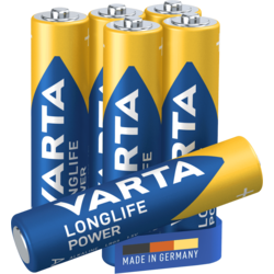 Alkalna baterija Longlife Power LR03 4+2 Varta
